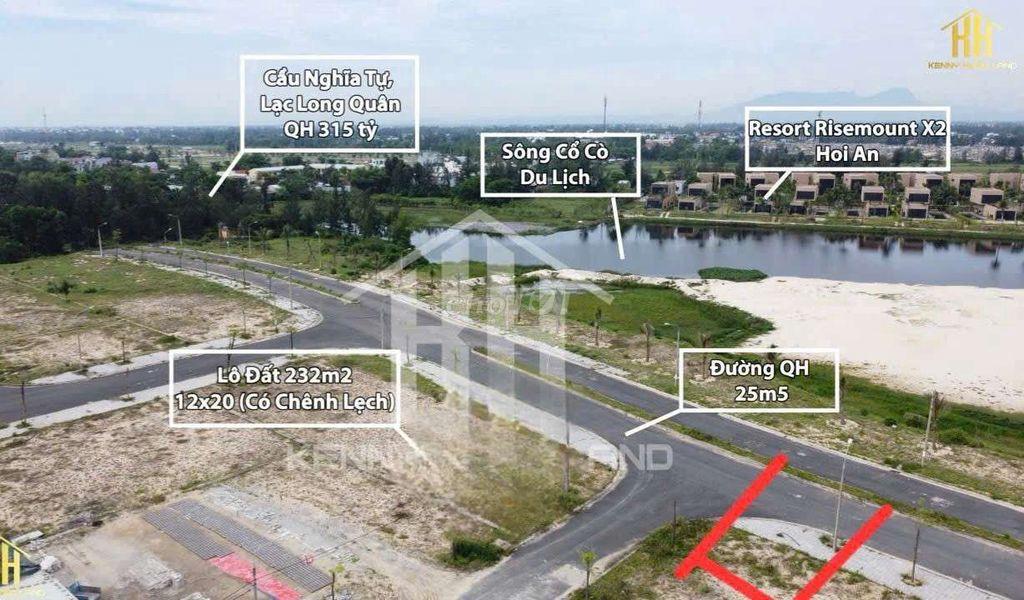 CHÍNH CHỦ CẦN BÁN LÔ VIEW SÔNG CỔ CÒ ĐIỆN BÀN ĐÔNG Đ.NANG- TIỀM NĂNG 