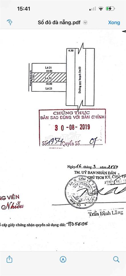 Bán đất đường Nguyễn Quyền - Sau lưng Bến Xe Đà Nẵng