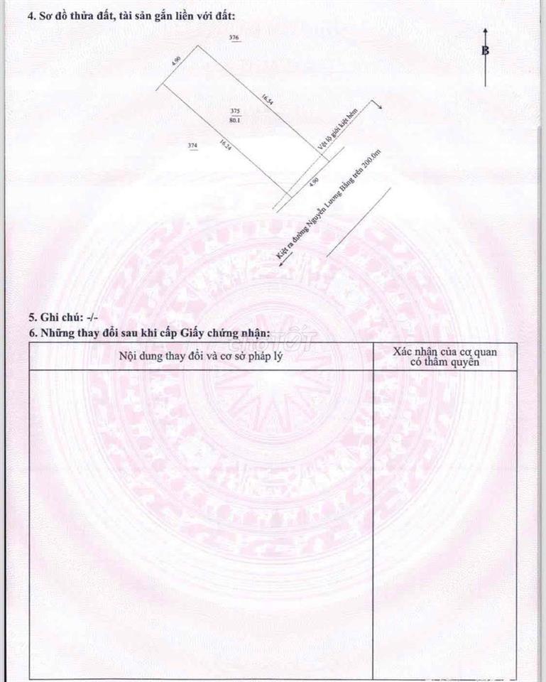 Bán đất đường nhựa 7m - 82 Nguyễn Lương Bằng. Sau lưng ĐH Bách Khoa