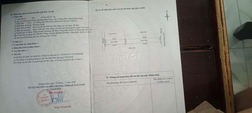 Đất Tứ Hà 1, Điện Bàn Đông,  Đà Nẵng