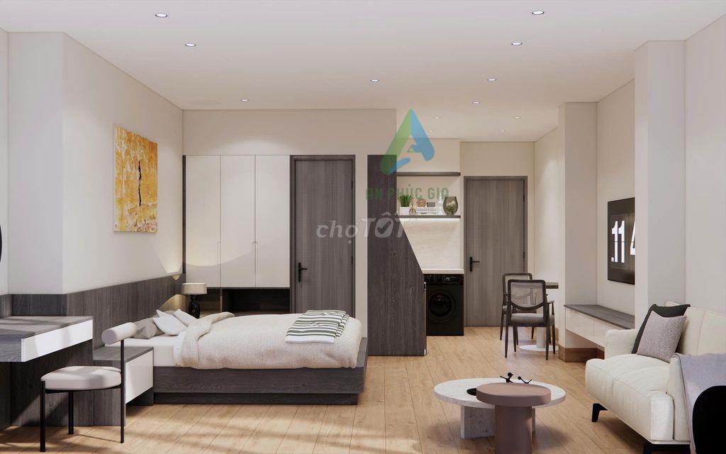 CHO THUÊ TÒA KHÁCH SẠN CĂN HỘ 8 TẦNG 21 PHÒNG ĐƯỜNG NGUYỄN TẤT THÀNH