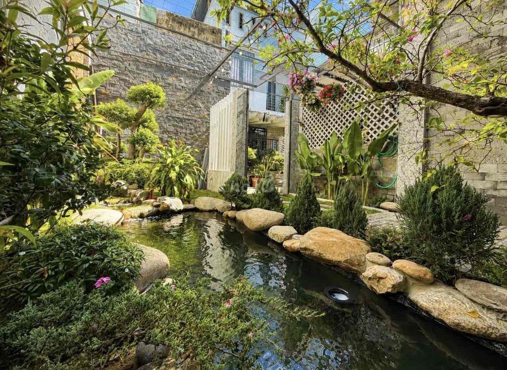 🏠 NHÀ ĐẸP SÂN VƯỜN CÓ HỒ CÁ KOI 105M2 - KIỆT NGUYỄN PHƯỚC NGUYÊN
