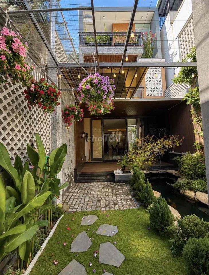 🏠 NHÀ ĐẸP SÂN VƯỜN CÓ HỒ CÁ KOI 105M2 - KIỆT NGUYỄN PHƯỚC NGUYÊN
