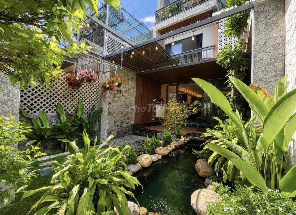 🏠 NHÀ ĐẸP SÂN VƯỜN CÓ HỒ CÁ KOI 105M2 - KIỆT NGUYỄN PHƯỚC NGUYÊN