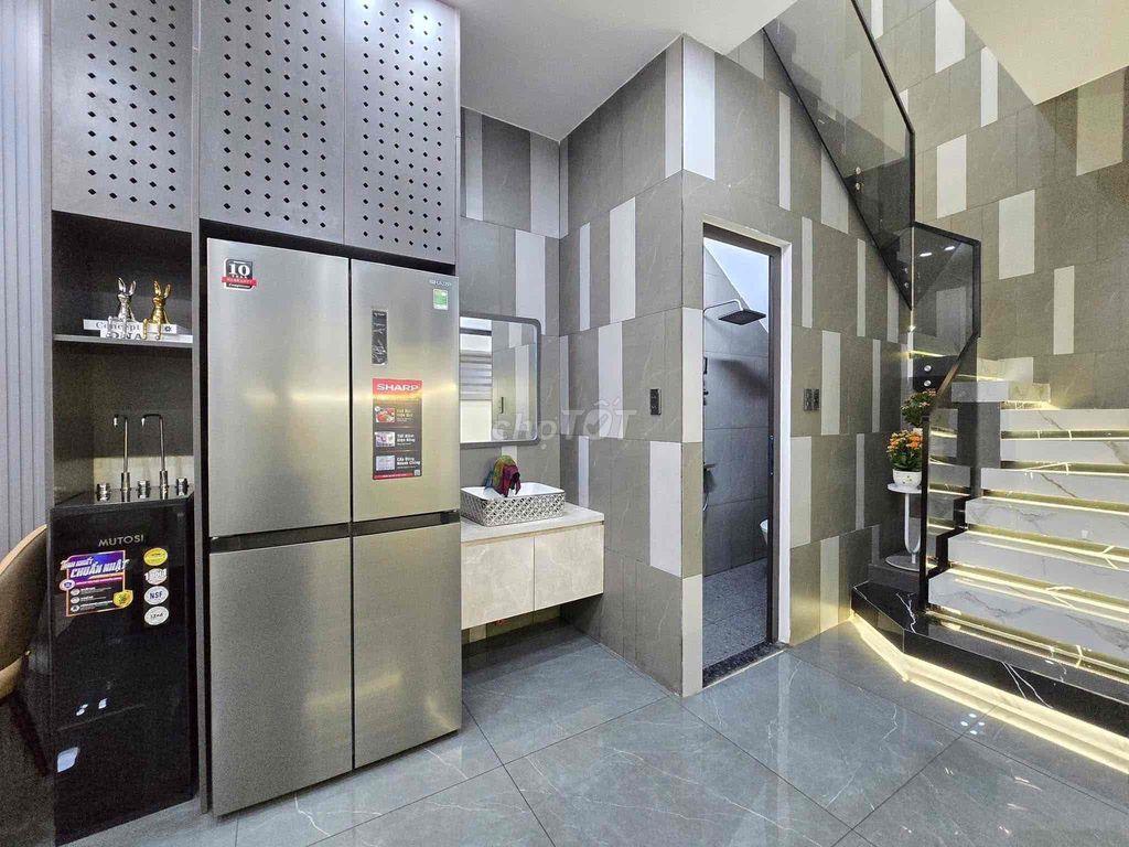 🔥NHÀ 3  TẦNG XÂY MỚI KIỆT NGUYỄN PHƯỚC NGUYÊN GẦN ĐƯỜNG