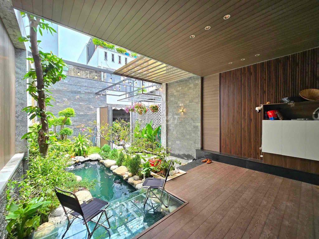 🎉105M2 NHÀ ĐẸP SÂN VƯỜN KIỆT THANH KHÊ - CÓ HỒ CÁ KOI