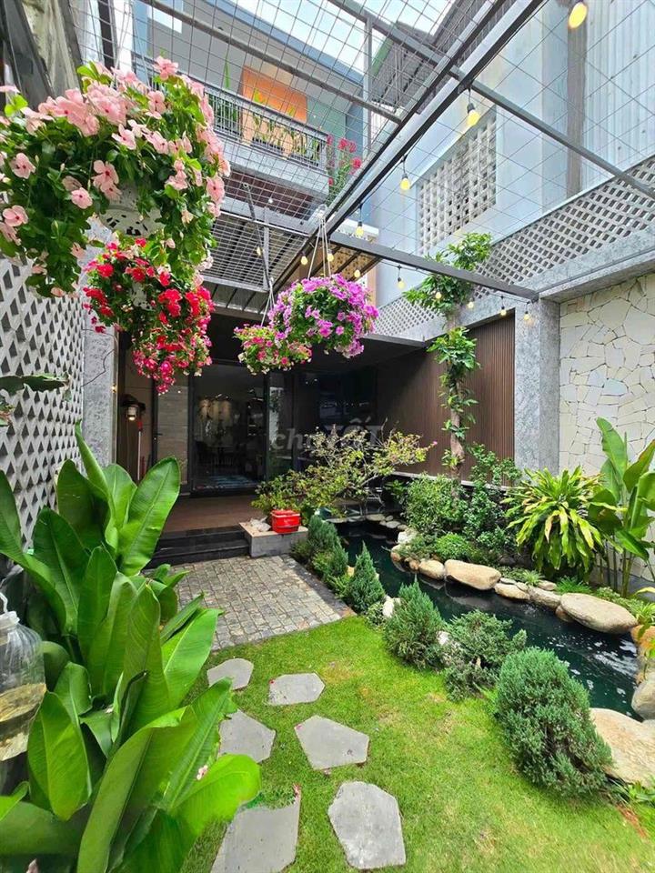 🎉105M2 NHÀ ĐẸP SÂN VƯỜN KIỆT THANH KHÊ - CÓ HỒ CÁ KOI