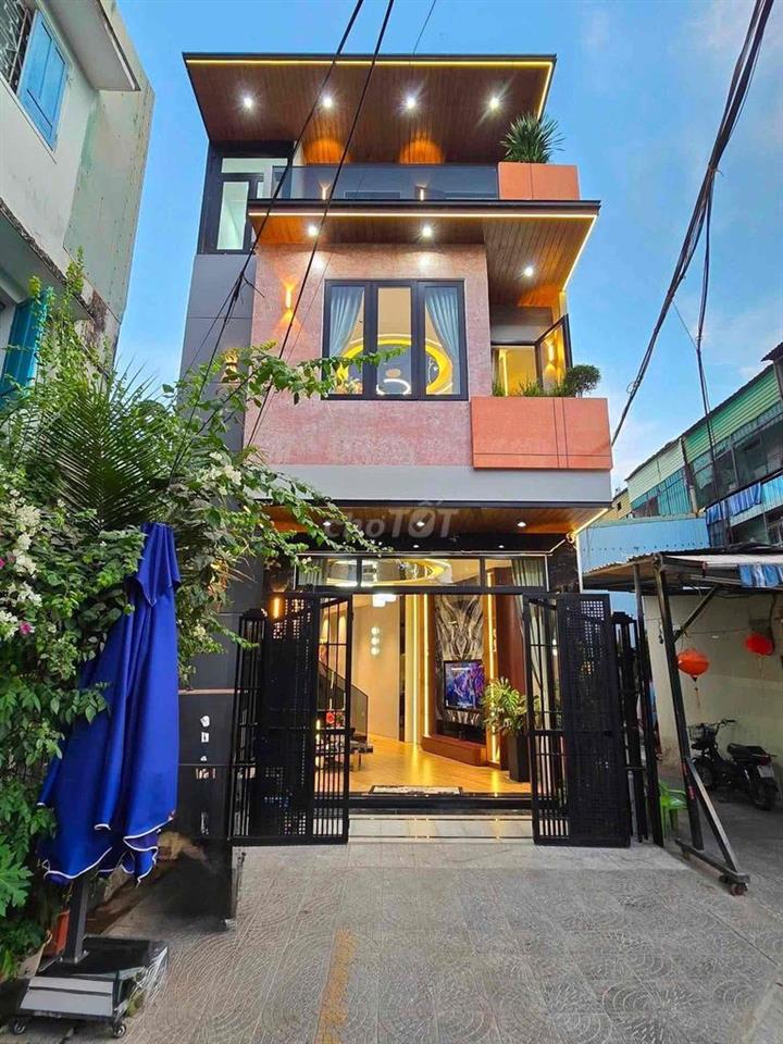 🔥 NHÀ ĐẸP MẶT TIỀN 5M5 CHÂU THƯỢNG VĂN - TRUNG TÂM HOÀ CƯỜNG