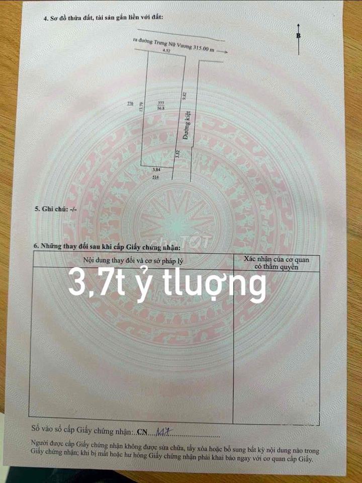 🔥CỤM ĐẤT 3 LÔ - 2 MẶT KIỆT LÊ ĐÌNH LÝ THÔNG TRƯNG NỮ VƯƠNG