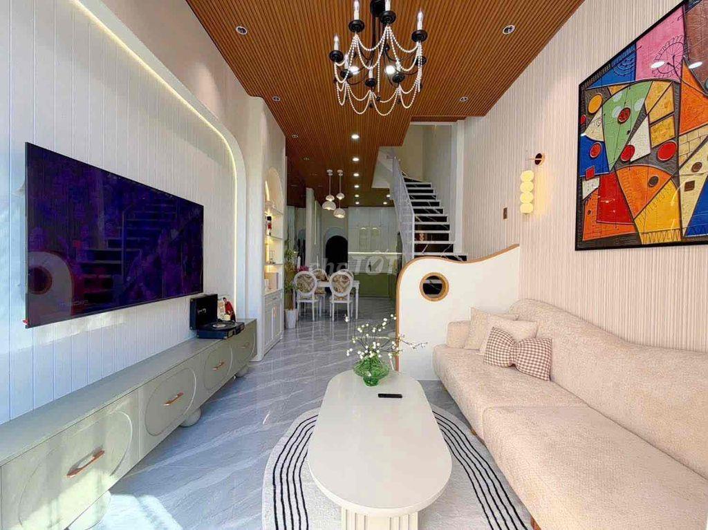 🔥NHÀ 3 TẦNG MỚI KIỆT OTO 6M HUỲNH NGỌC HUỆ FULNT