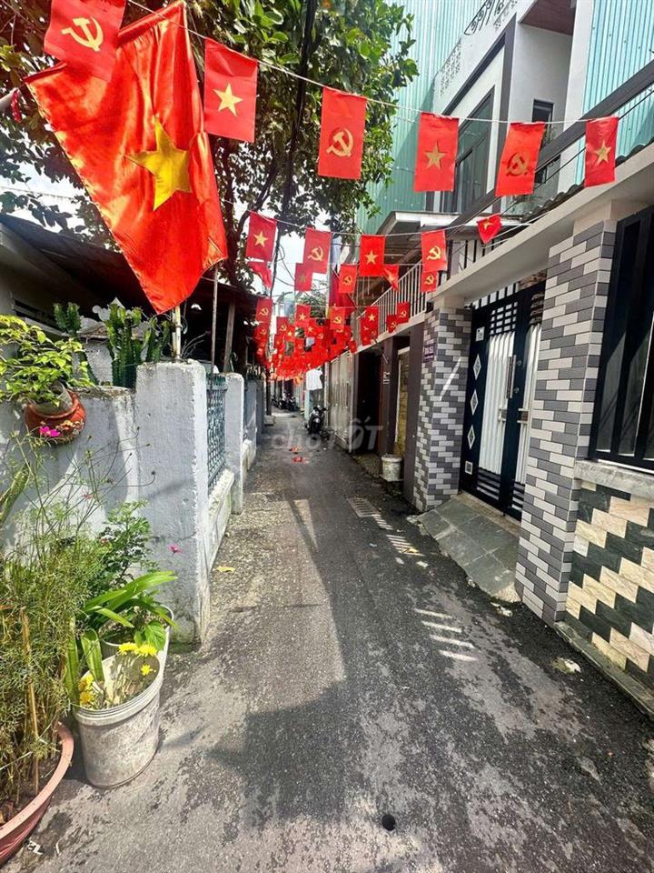 bán  nhà  2 tầng  kiệt  Trường Chinh gần chợ Tân An 