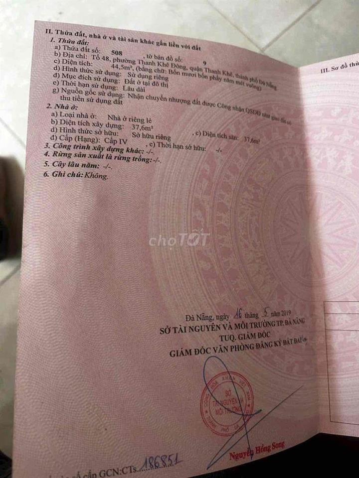 CHÍNH CHỦ BÁN NHÀ ĐẸP MỚI HOÀN THIỆN – DỌN VÀO Ở NGAY
