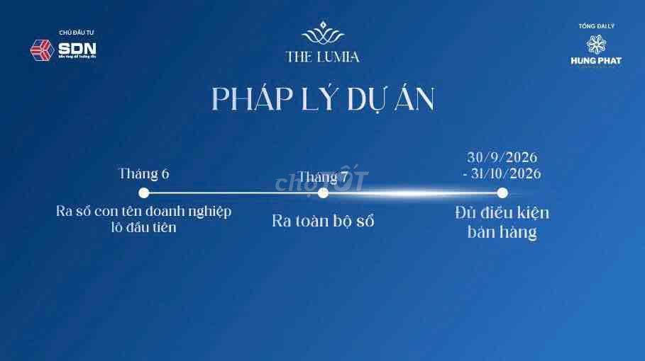 Khu đô thị The Lumia (Thành phố ánh sáng bên bến cảng  phồn hoa)