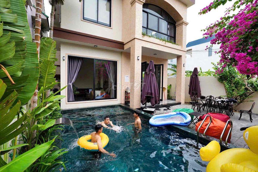 Cho Thuê Villa Hồ Bơi 2 Tầng Nam Việt Á