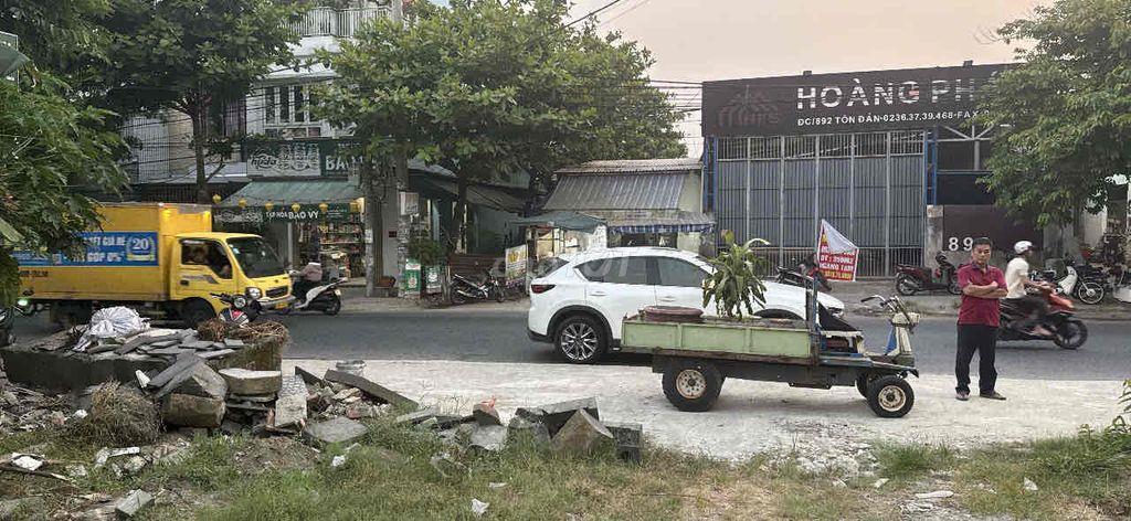 Cho Thuê 2 Lô Đất Mặt Tiền Tôn Đản - ngã tư Vũ Lăng