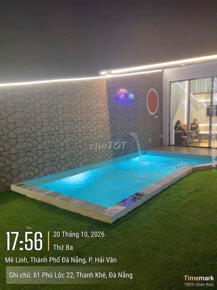 Cho thuê Villa Hồ Bơi gần Chung Cư Ori Garden - Bàu Tràm Liên Chiểu