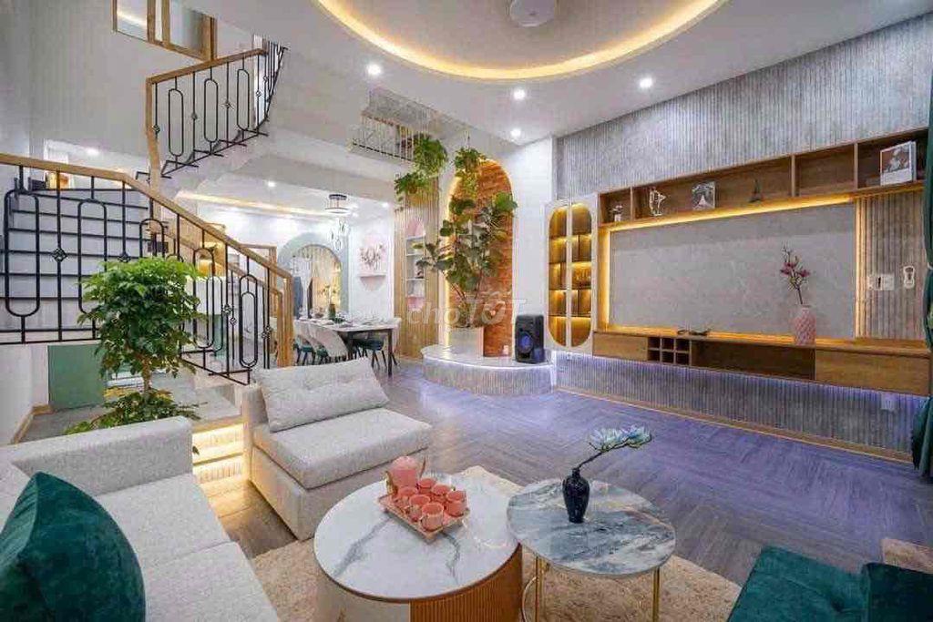 Cho Thuê Nhà 4 Tầng MT Lê Hiến Mai - Full Nội Thất Mới 100%