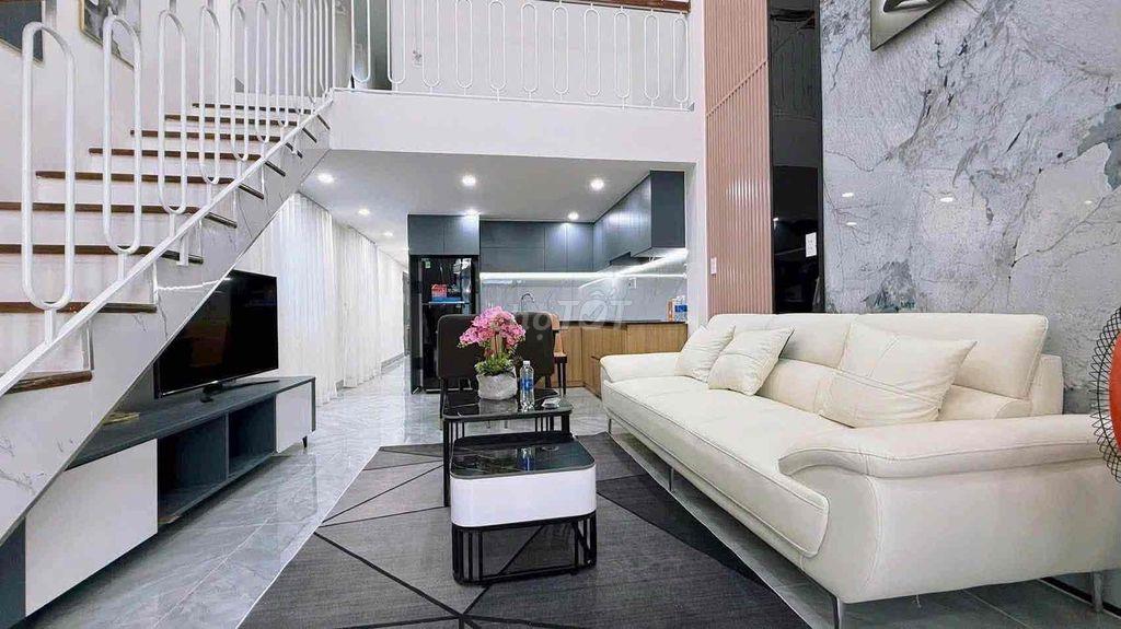 Nhà kiệt oto Nguyễn Phước Nguyên 3 PN full nội thất