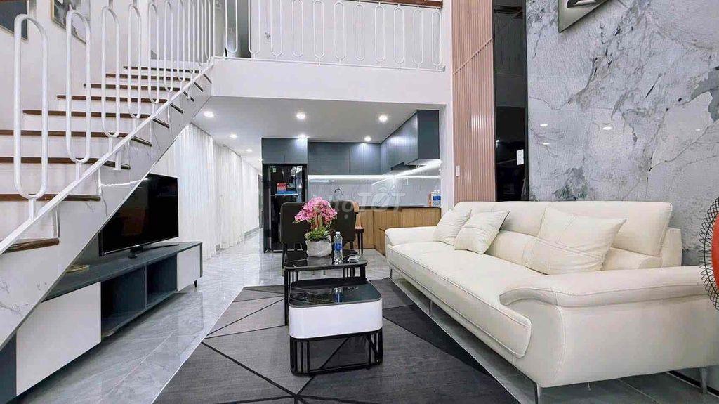 Nhà kiệt oto Nguyễn Phước Nguyên 3 PN full nội thất