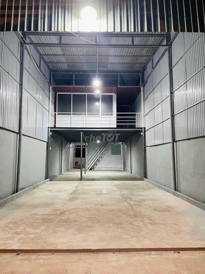 CHO THUÊ KHO CÓ GÁC LỬNG ĐƯỜNG 10M5 BÙI TẤN DIÊN, 105M2, 