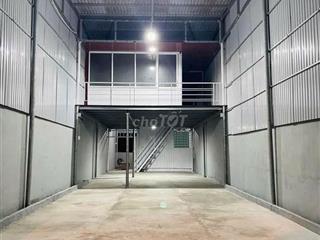 CHO THUÊ KHO CÓ GÁC LỬNG ĐƯỜNG 10M5 BÙI TẤN DIÊN, 105M2, 