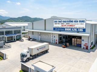 ✅✅CHO THUÊ KHO XƯỞNG HÒA VANG – ĐÀ NẴNG (1.000m² - 4.000m²)