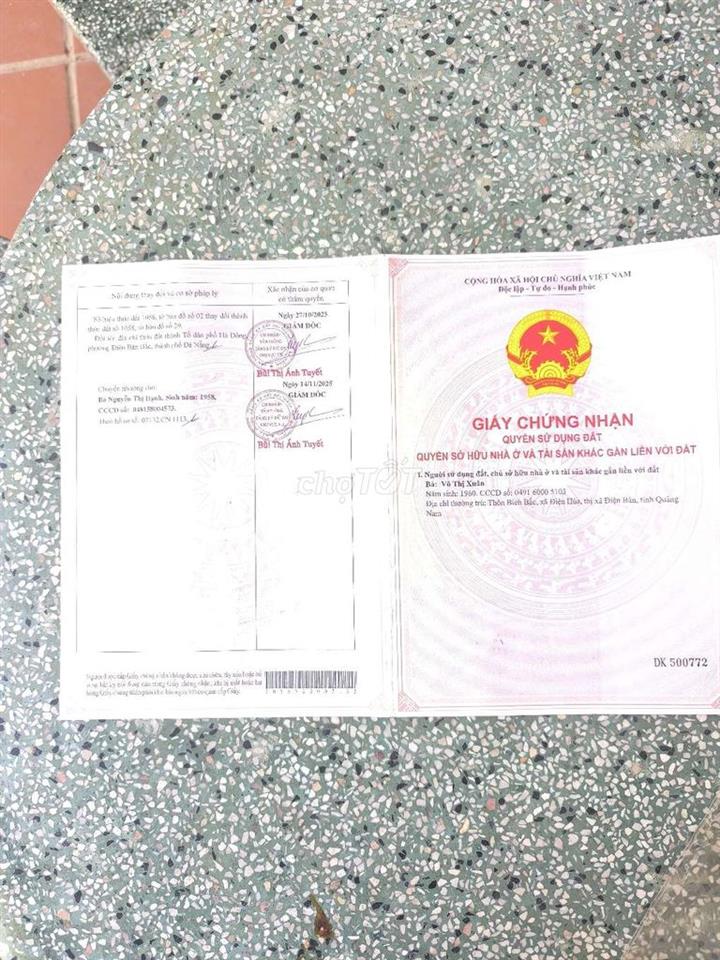 bán đất gần Nam Kỳ khởi Nghĩa.