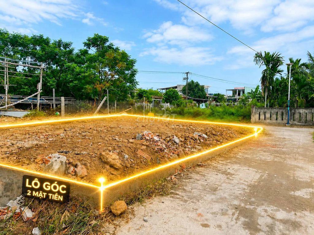 Lô góc 130 m2 ngang 7m Nam Hòa Khương 