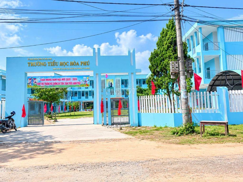  Đã Hỗ Trợ Vay50%Còn700tr Có Ngay Lô Đường Nhựa 10m Sát Bên Trường học