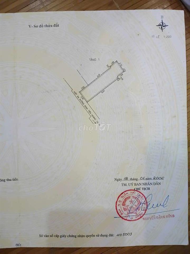 Bán Đất Hòa Thọ Tây gần chợ Hòa Thọ Tây Đà Nẵng