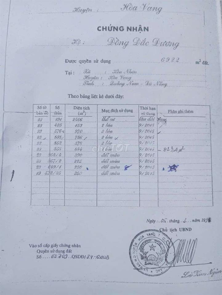 Lô đất 2 sổ hồng đường thăng long Đà Nẵng