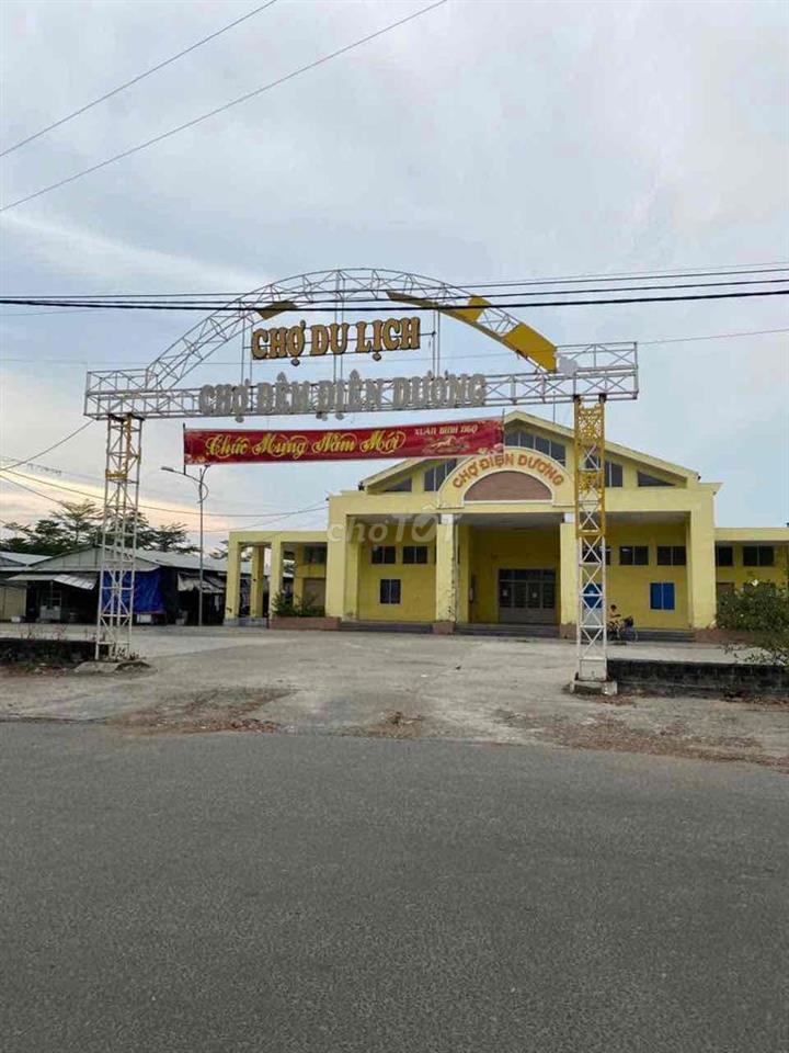 Đất mặt tiền kinh doanh ngay cổng phụ chợ Điện Dương
