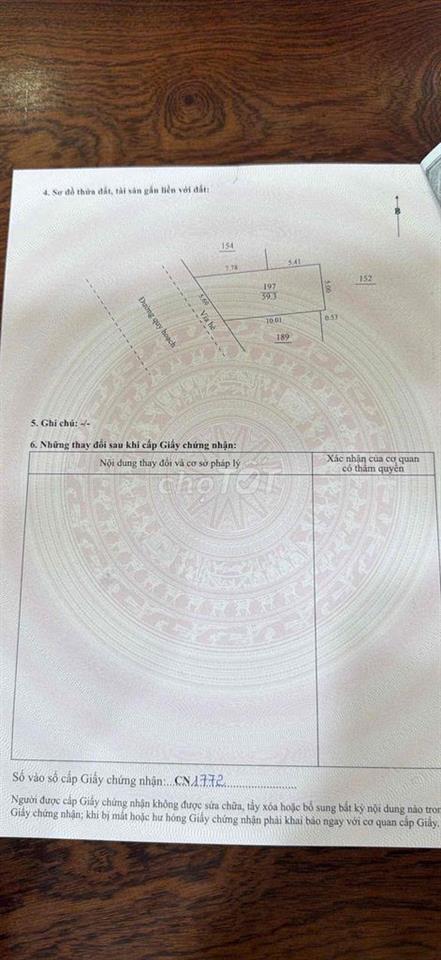 Đất đường 7.5 sát Võ Chí Công giá rẻ đây ạ