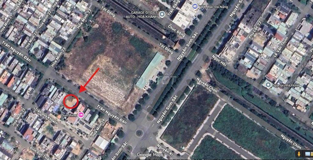 Bán lô MT đường 10m5 Trần Nguyên Đán dt 101m2 sát trục Nguyễn Sinh Sắc