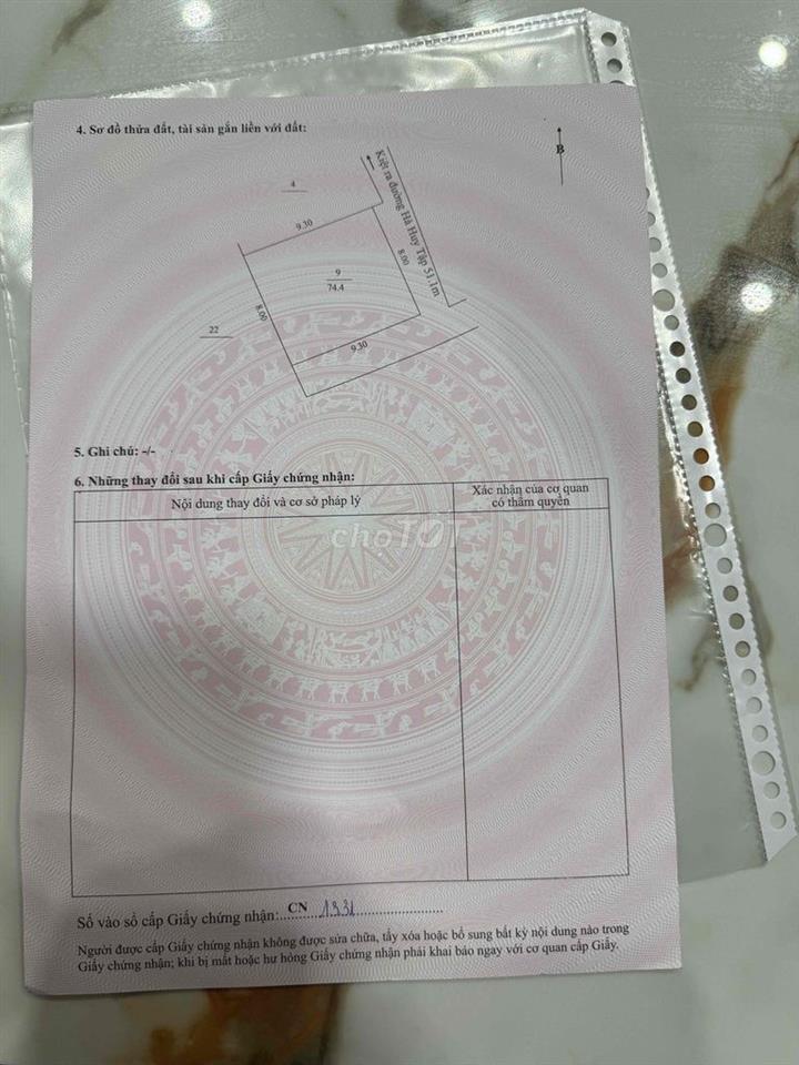 chính chủ cần bán nhanh lô đất Thanh Khê