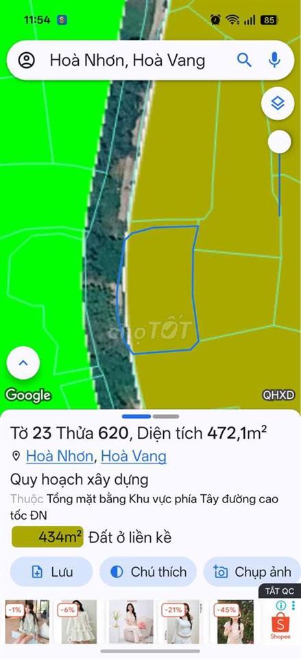 cần tiền cần bán đất vườn mặt tiền đường bê tông view đẹp
