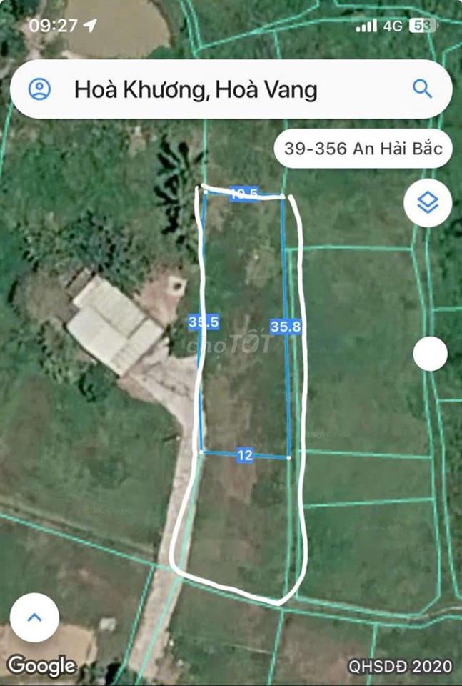 Bán đất 700m² – CÓ 122m² ĐẤT Ở – PHÚ SƠN 2, HÒA KHƯƠNG – CHỈ 1,85 TỶ