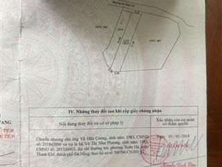 BÁN ĐẤT ĐƯỜNG CỒN MÙN