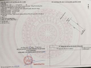 CC Chú Nghiêm Bán Đất Đường Ngọc Tịnh 10m5 khu Nam Hòa Xuân Giá 4.6 tỷ