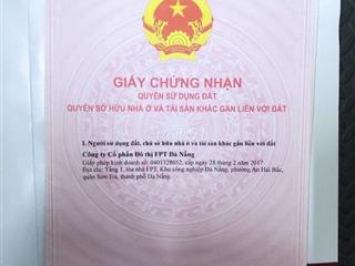Bán đất khu Đô thị Công nghệ FPT