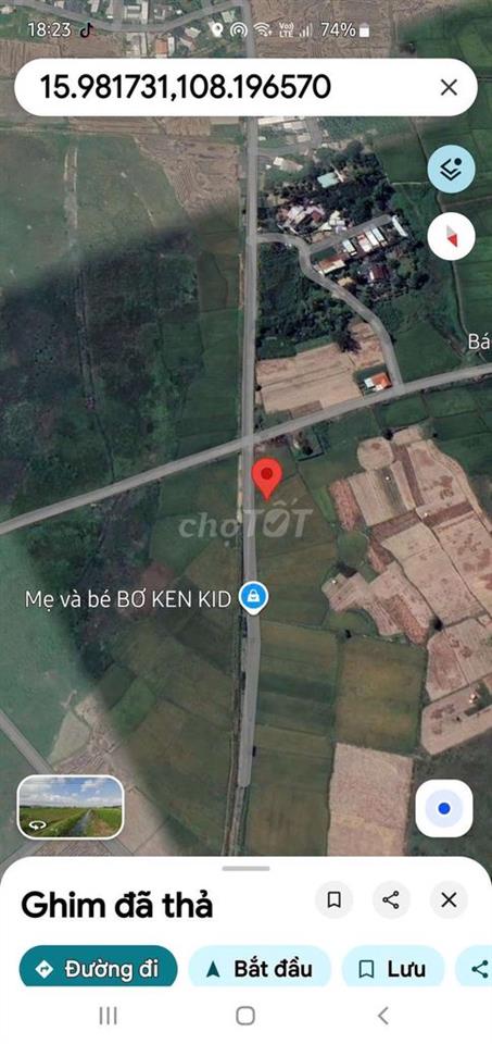 Bán đất nông nghiệp gần khu dân cư đông đúc,  Phường Hòa Xuân,Đà Nẵng 