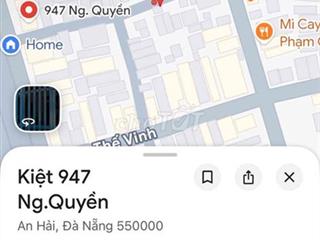 Bán nhà 2 kiệt phạm cự lượng, Ngô quyền