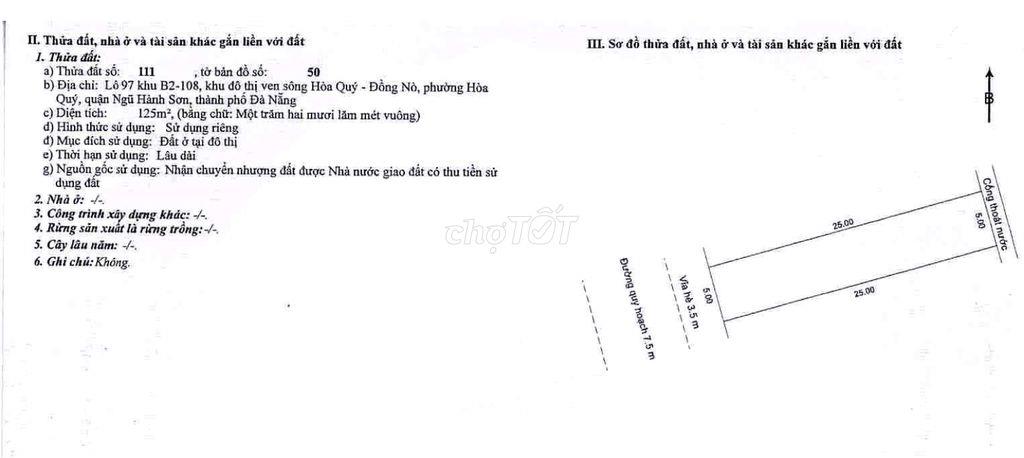 Cho thuê đất 10x25 lâu dài giá rẻ