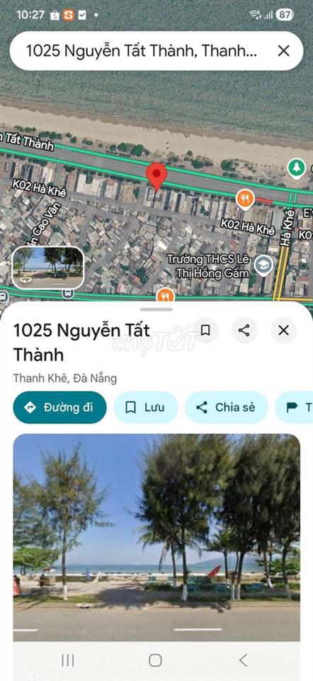 Cho thuê đất 125m2