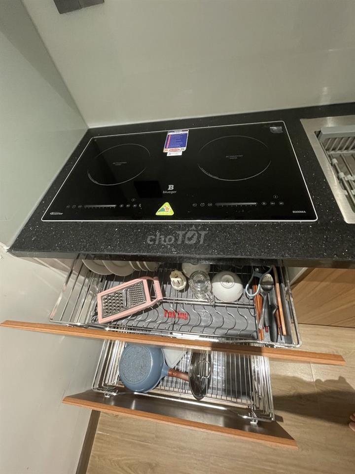 Căn hộ 1 phòng ngủ đầy đủ nội thất