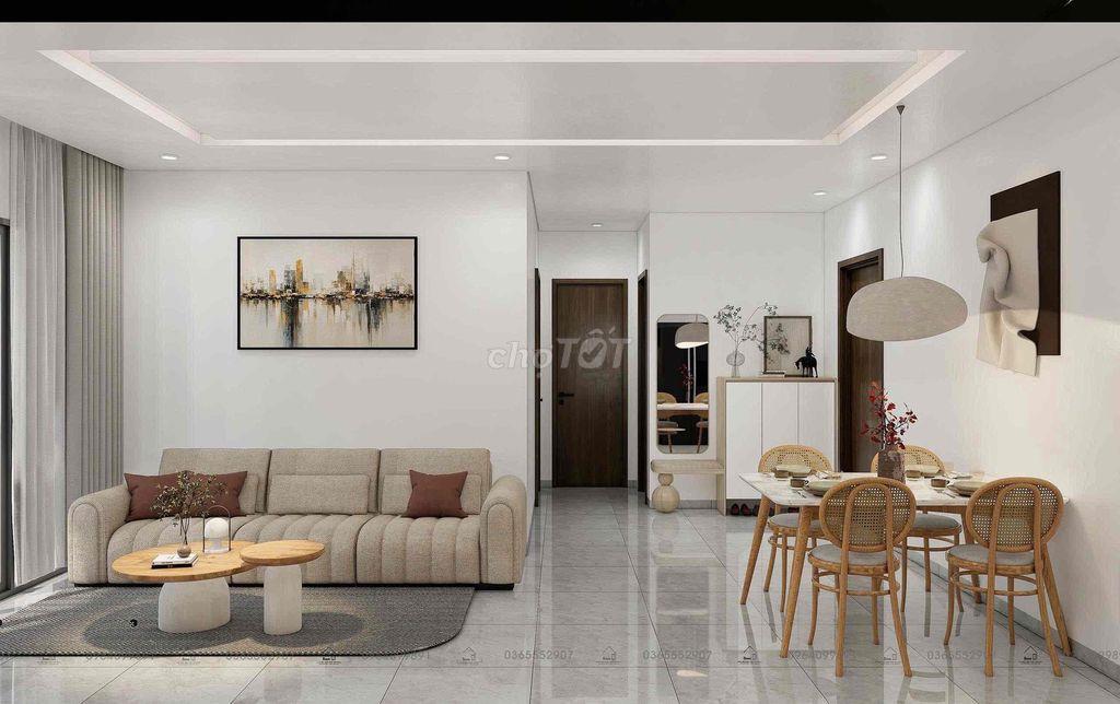 CHỦ CHO THUÊ CĂN 2PN TRỐNG VIEW HỒ GƯƠM XANH LÁI THIÊU
