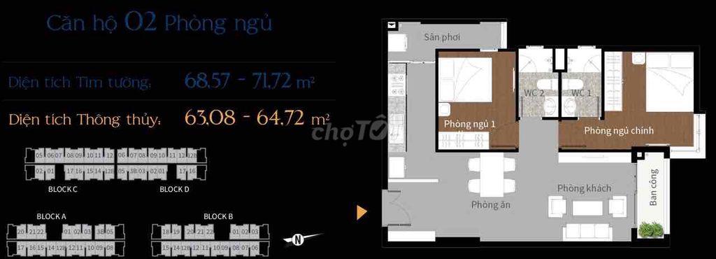 [Chính chủ] Bán nhanh CC Himlam Phú An 4,22 tỷ