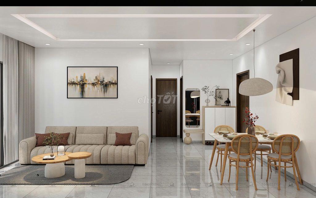 Thuê 2 phòng ngủ nội thất cao cấp A&T Sky Garden, Lái Thiêu, Thuận An