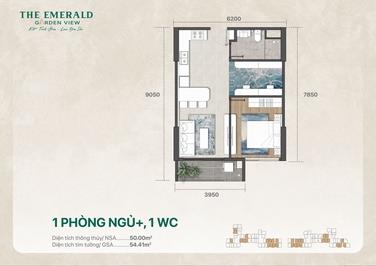 CĂN HỘ 1 PHÒNG NGỦ + CẮT LỖ