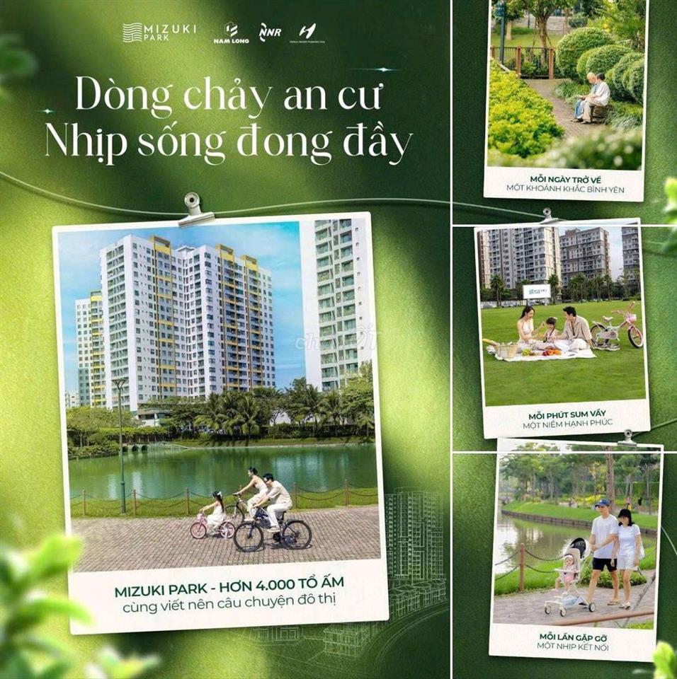 Căn hộ compound view sông tại Mizuki Park